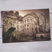 ヴィンテージハロウィーンデコペ幽霊のよく出るージハウス 薄葉紙