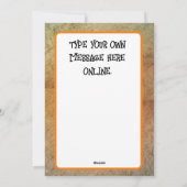 ヴィンテージハロウィーンデビルズメニュー シーズンカード (裏面)