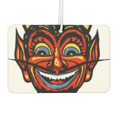 ヴィンテージハロウィーンデビルヘッド カーエアーフレッシュナー (裏面)