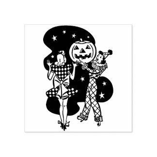 ヴィンテージハロウィーンハローウィンパーティゴム印 ラバースタンプ