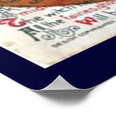 ヴィンテージハロウィーンパンプキンアンドフレンズプリント ポスター (角)