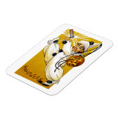 ヴィンテージハロウィーンピエロ マグネット (左側)