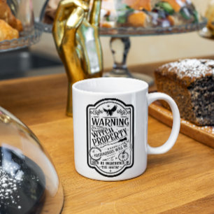 ヴィンテージハロウィーンフカスポカスおもしろいタイポグラフィ コーヒーマグカップ
