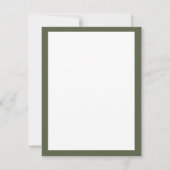 ヴィンテージハロウィーンフクロウズナイトムーン座って カード (裏面)