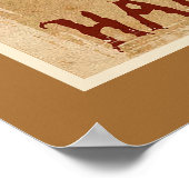 ヴィンテージハロウィーンブラックキャット遊ズフィドル ポスター (角)