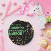 ヴィンテージハロウィーンブラックキャット ペーパープレート (パーティー)