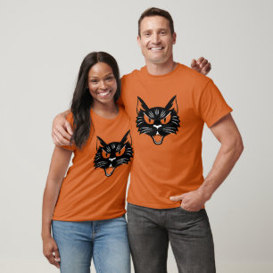 ヴィンテージハロウィーンブラックキャット Tシャツ