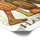 ヴィンテージハロウィーンベジエ ポスター (角)