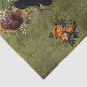 ヴィンテージハロウィーンレイヴンデコペビクトリアン 薄葉紙 (詳細)