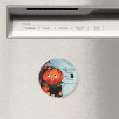 ヴィンテージハロウィーン丸磁石 マグネット (インサイチュ (食洗機))