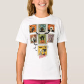 ヴィンテージハロウィーン切手コレクション Tシャツ (正面)