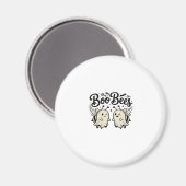 ヴィンテージハロウィーン幽霊蜂のデザイン Boo Bees_1 マグネット (正面/裏面)