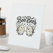 ヴィンテージハロウィーン幽霊蜂のデザイン Boo Bees_1 台座サイン (インサイチュ)