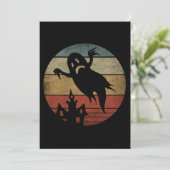 ヴィンテージハロウィーン幽霊 招待状 (スタンド正面)