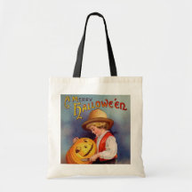 ヴィンテージハロウィーン彫り少年トリックトリート