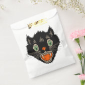 ヴィンテージハロウィーン怖い黒猫 フェイバーバッグ (封をした状態)