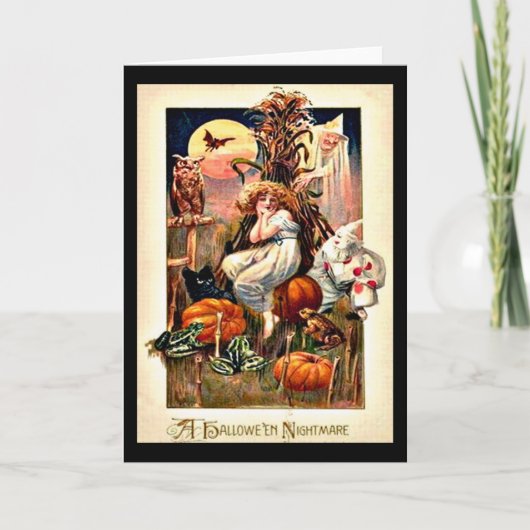 ヴィンテージハロウィーン悪夢 カード (正面)