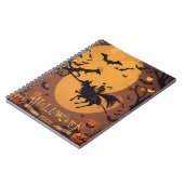 ヴィンテージハロウィーン手帳 ノートブック (左側)