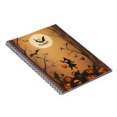 ヴィンテージハロウィーン手帳 ノートブック (右側)