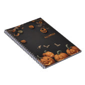 ヴィンテージハロウィーン手帳 ノートブック (右側)