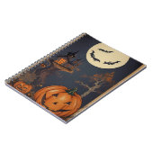 ヴィンテージハロウィーン手帳 ノートブック (左側)