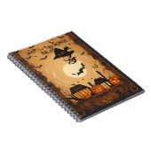 ヴィンテージハロウィーン手帳 ノートブック (右側)