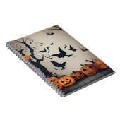 ヴィンテージハロウィーン手帳 ノートブック (右側)
