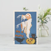 ヴィンテージハロウィーン招待状 招待状 (スタンド正面)