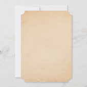 ヴィンテージハロウィーン招待状 招待状 (裏面)