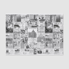 ヴィンテージハロウィーン新聞広告 薄葉紙