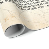 ヴィンテージハロウィーン新聞 ラッピングペーパー (ロールコーナー)