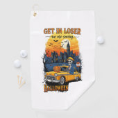 ヴィンテージハロウィーン映画 ゴルフタオル (インサイチュ)