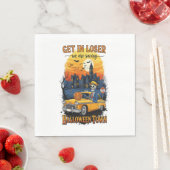 ヴィンテージハロウィーン映画 スタンダードランチョンナプキン (インサイチュ)