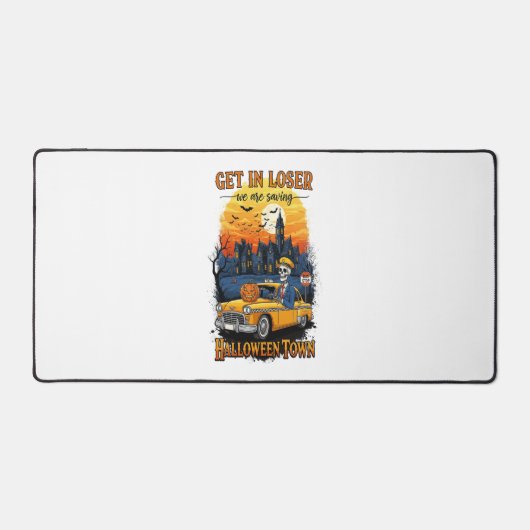 ヴィンテージハロウィーン映画 デスクマット (正面)