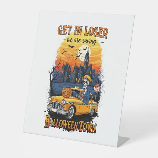 ヴィンテージハロウィーン映画 台座サイン (正面)