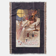 ヴィンテージハロウィーン時間妖精の国と眠る女の子