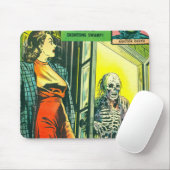 ヴィンテージハロウィーン漫画本 マウスパッド (マウス)