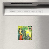 ヴィンテージハロウィーン漫画本 マグネット (インサイチュ (食洗機))