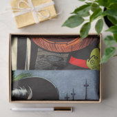 ヴィンテージハロウィーン漫画 薄葉紙 (ギフト)