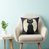 ヴィンテージハロウィーン猫枕 クッション (椅子)