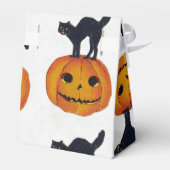 ヴィンテージハロウィーン猫 フェイバーボックス (裏面サイド)