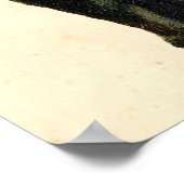 ヴィンテージハロウィーン猫 ポスター (角)