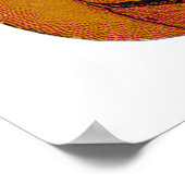 ヴィンテージハロウィーン猫 ポスター (角)