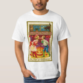 ヴィンテージハロウィーン用挨拶カード Tシャツ