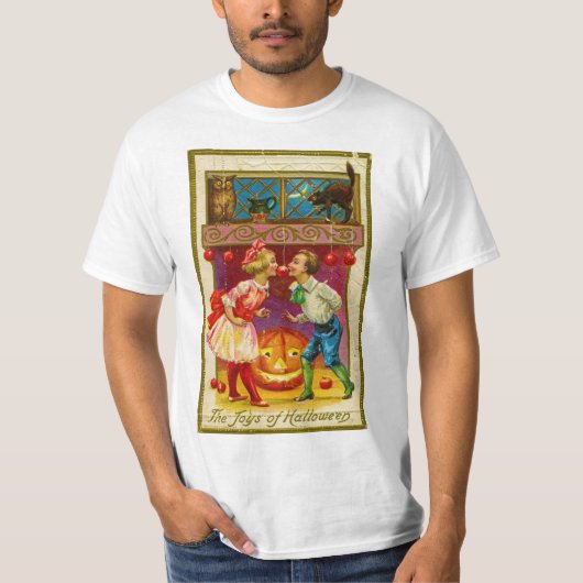 ヴィンテージハロウィーン用挨拶カード Tシャツ (正面)