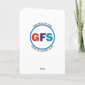 ヴィンテージハロウィーン用挨拶/ノートカード カード (裏面)