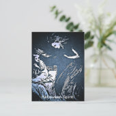 ヴィンテージハロウィーン精神はがき ポストカード (スタンド正面)