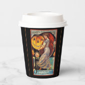 ヴィンテージハロウィーン紙カップ 紙コップ (裏面)