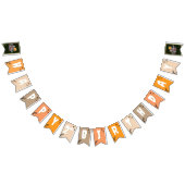 ヴィンテージハロウィーン衣装テーマ誕生日パーティー バンティングフラッグ (全)