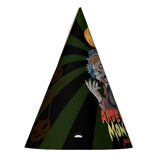 ヴィンテージハロウィーン衣装テーマ誕生日パーティー パーティーハット (左)